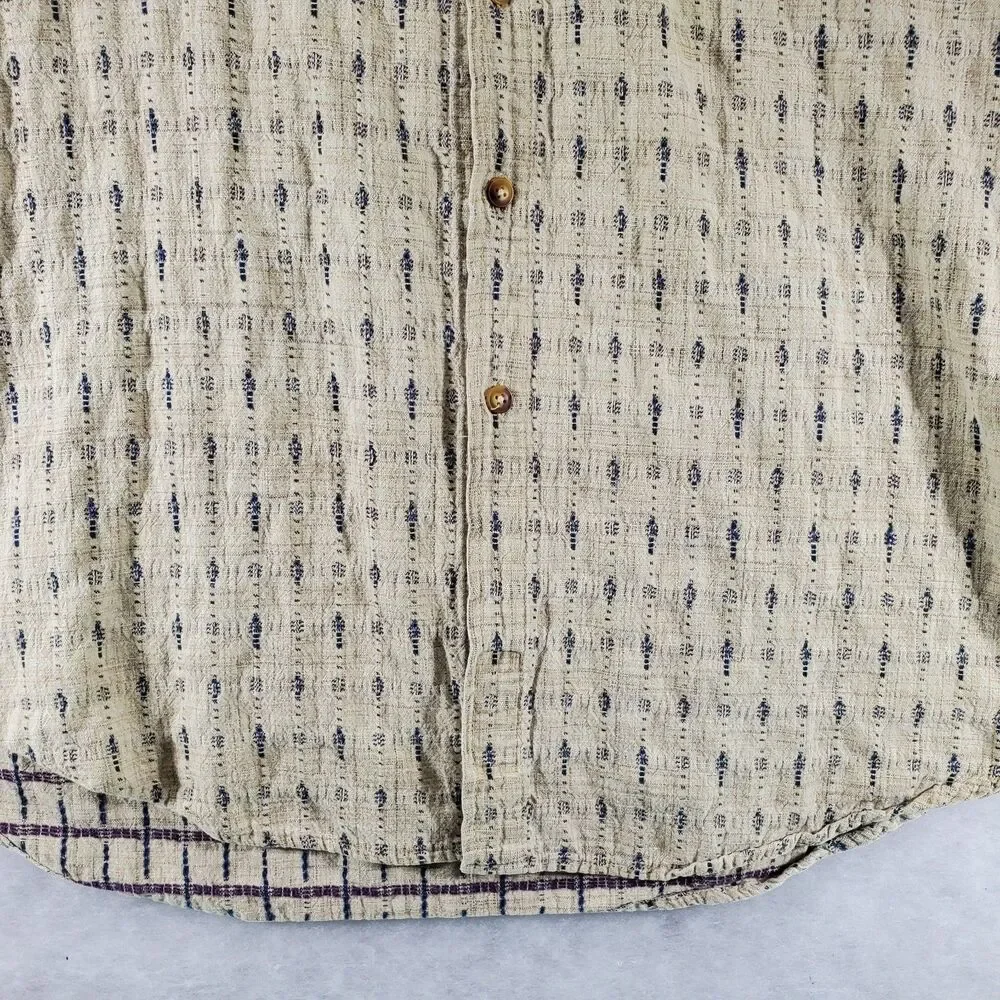 XXL The Territory Ahead Men's Button Down Shirt Long Sleeve Plaid Pocket - Picture 8 of 10